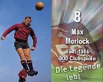 Max Morlock – Rückennummer 8, 900 Clubspiele