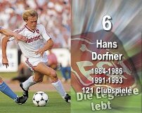 Hans Dorfner – Rückennummer 6, 121 Clubspiele