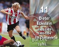 Dieter Eckstein – Rückennummer 11, 226 Clubspiele